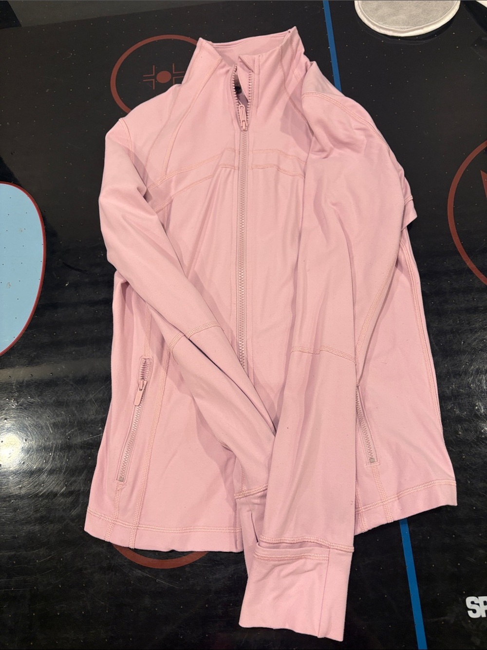 lululemon athletica Light Pink Full-Zip Utility Jacket